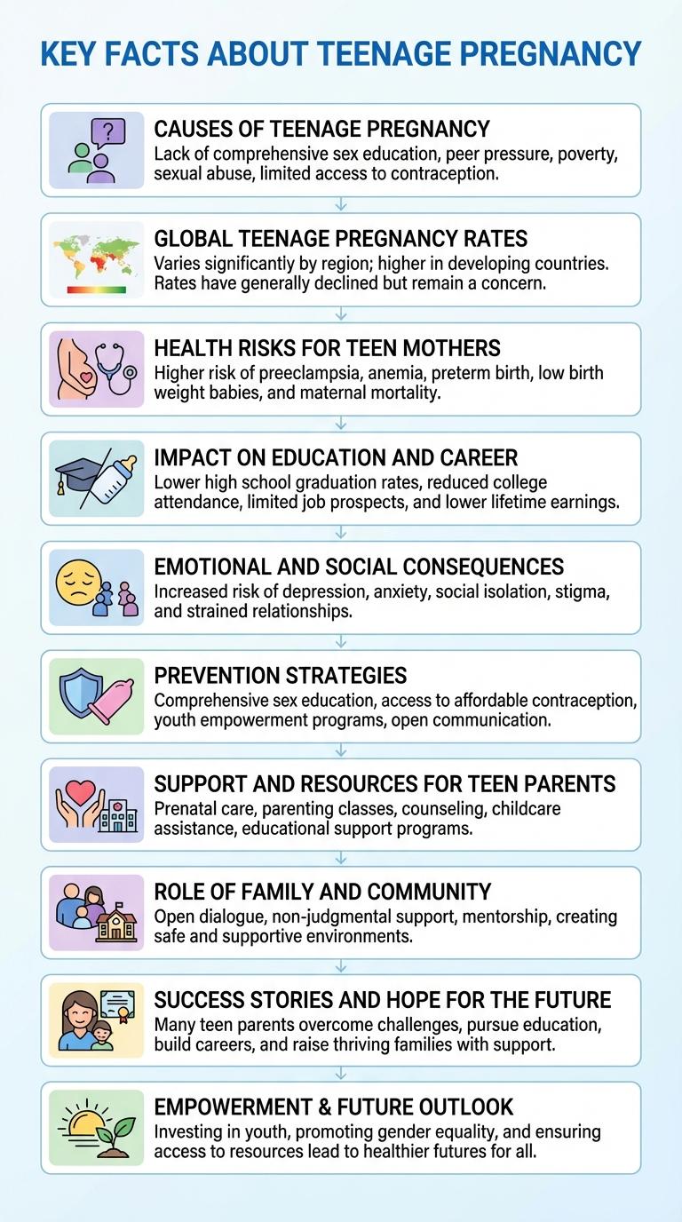 Infographic: Key Facts and Statistics About Teenage Pregnancy