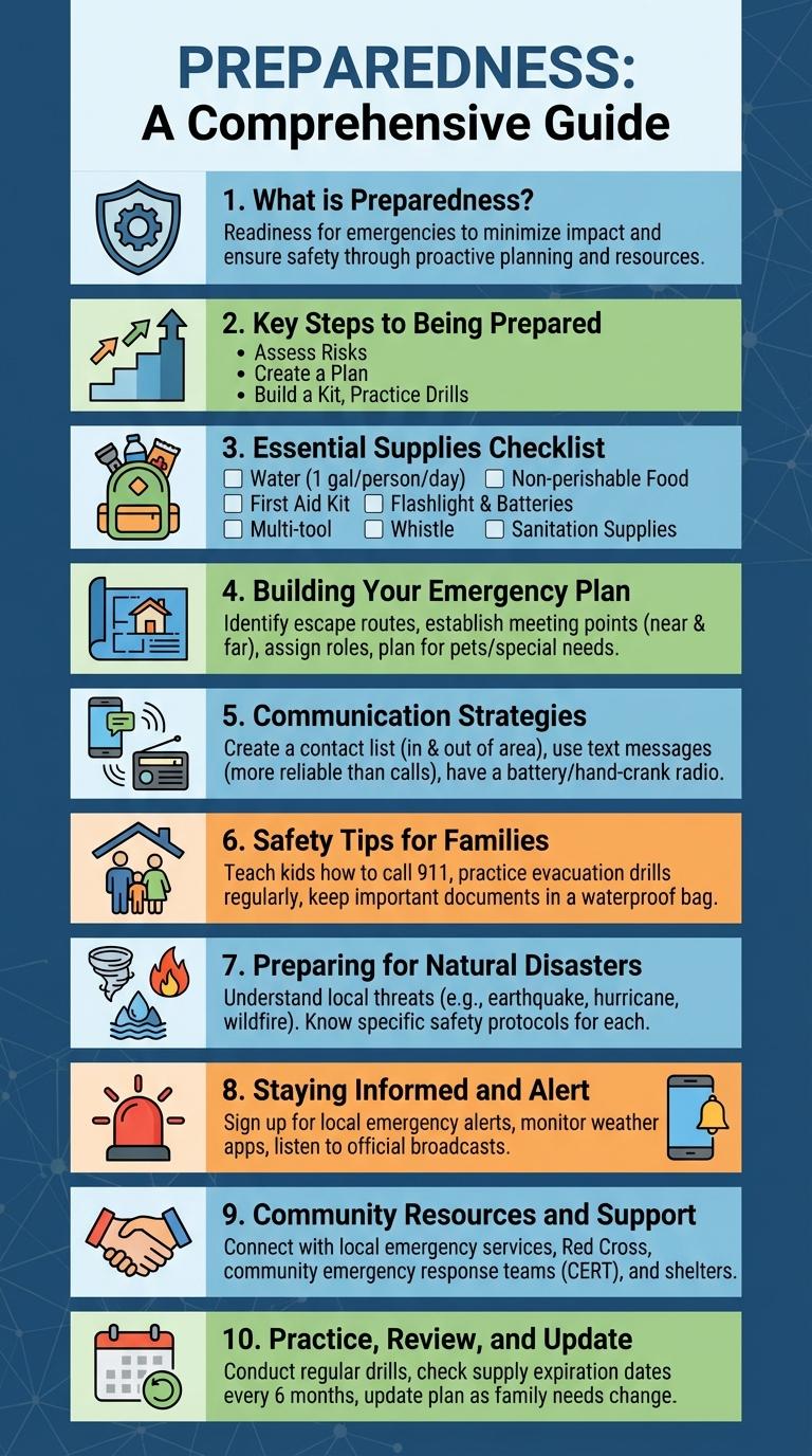 Infographic: Essential Tips for Emergency Preparedness
