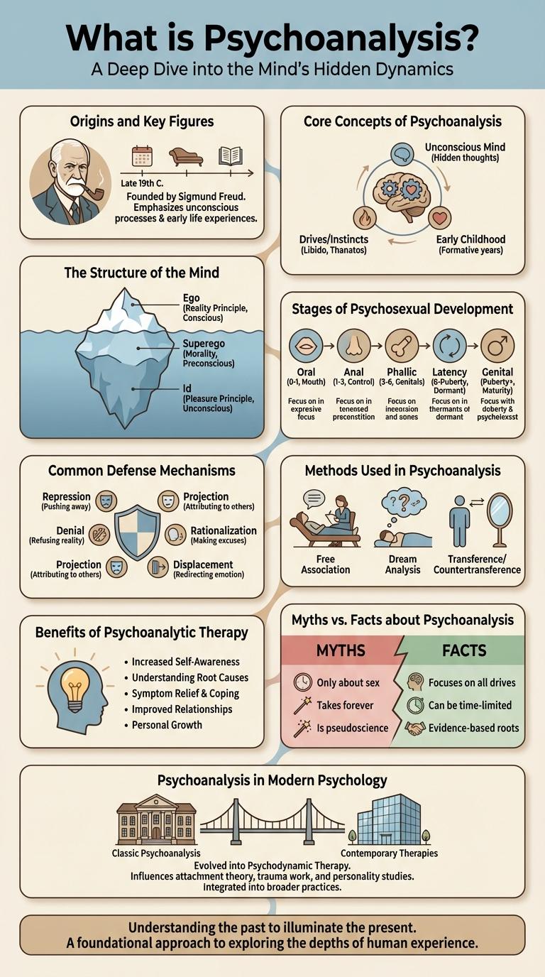 Infographic: An Overview of Psychoanalysis