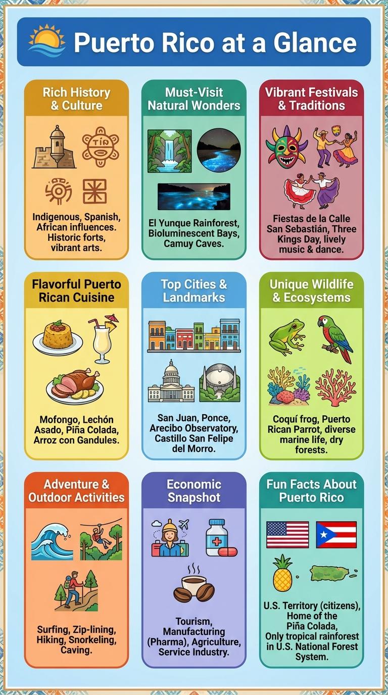 Infographic About Puerto Rico