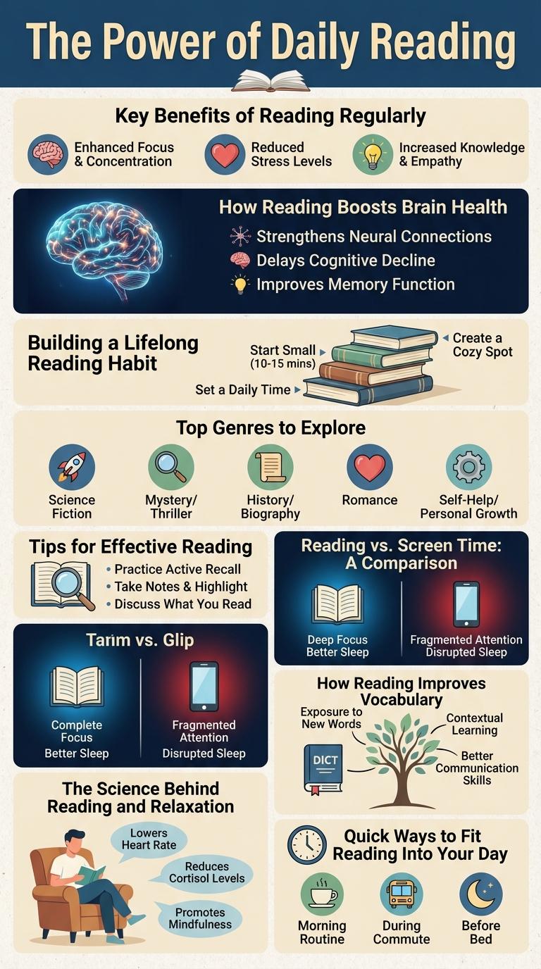 Infographic: The Benefits of Reading