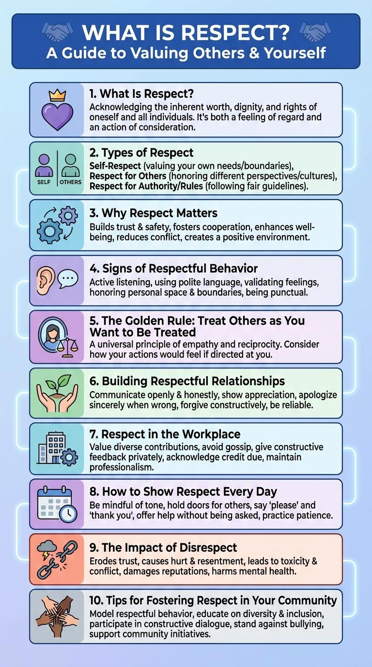 Infographic: The Importance of Respect