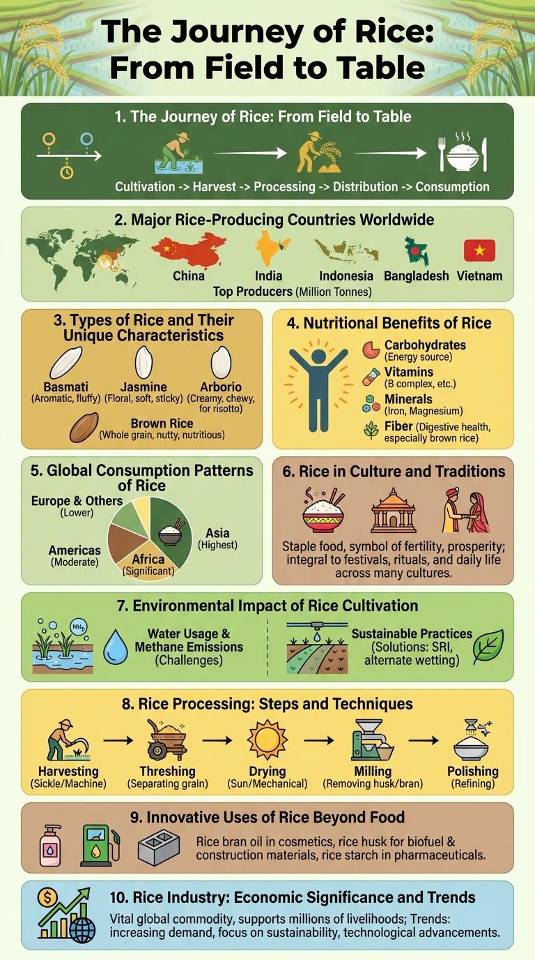 Infographic About Rice: Key Facts and Insights