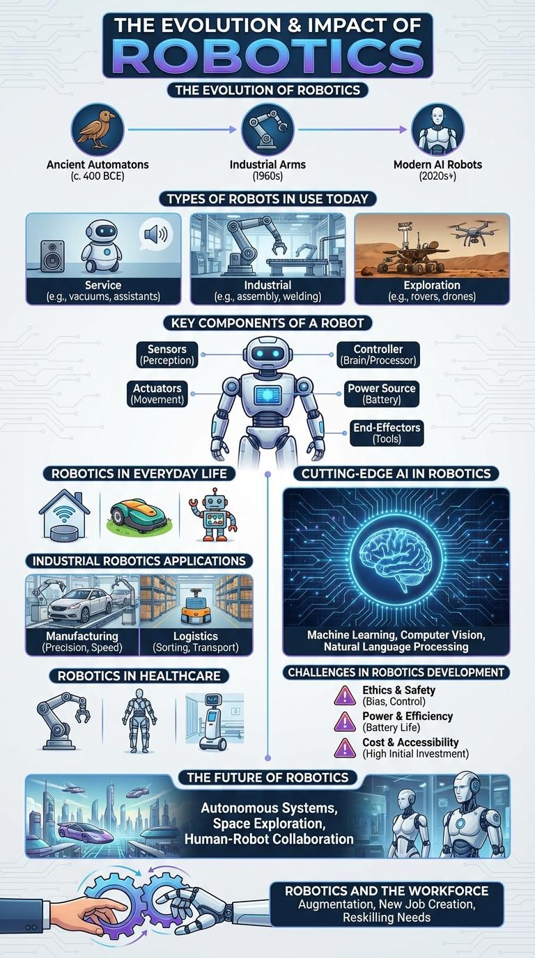 Infographic: The Evolution and Impact of Robotics