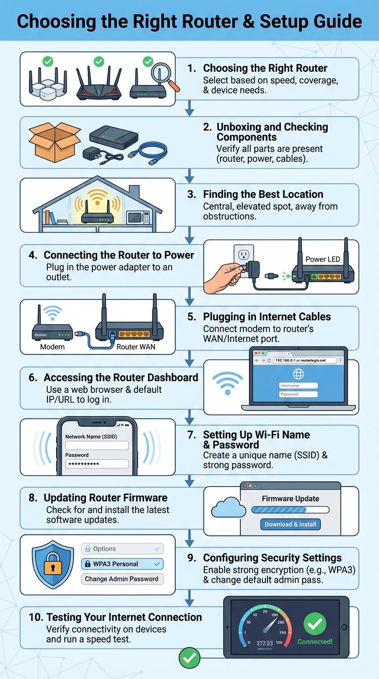 How to Set Up Your Router: An Infographic Guide