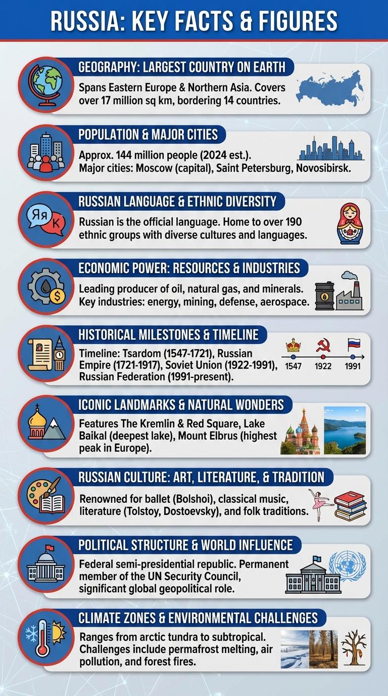 Infographic: Key Facts and Insights About Russia