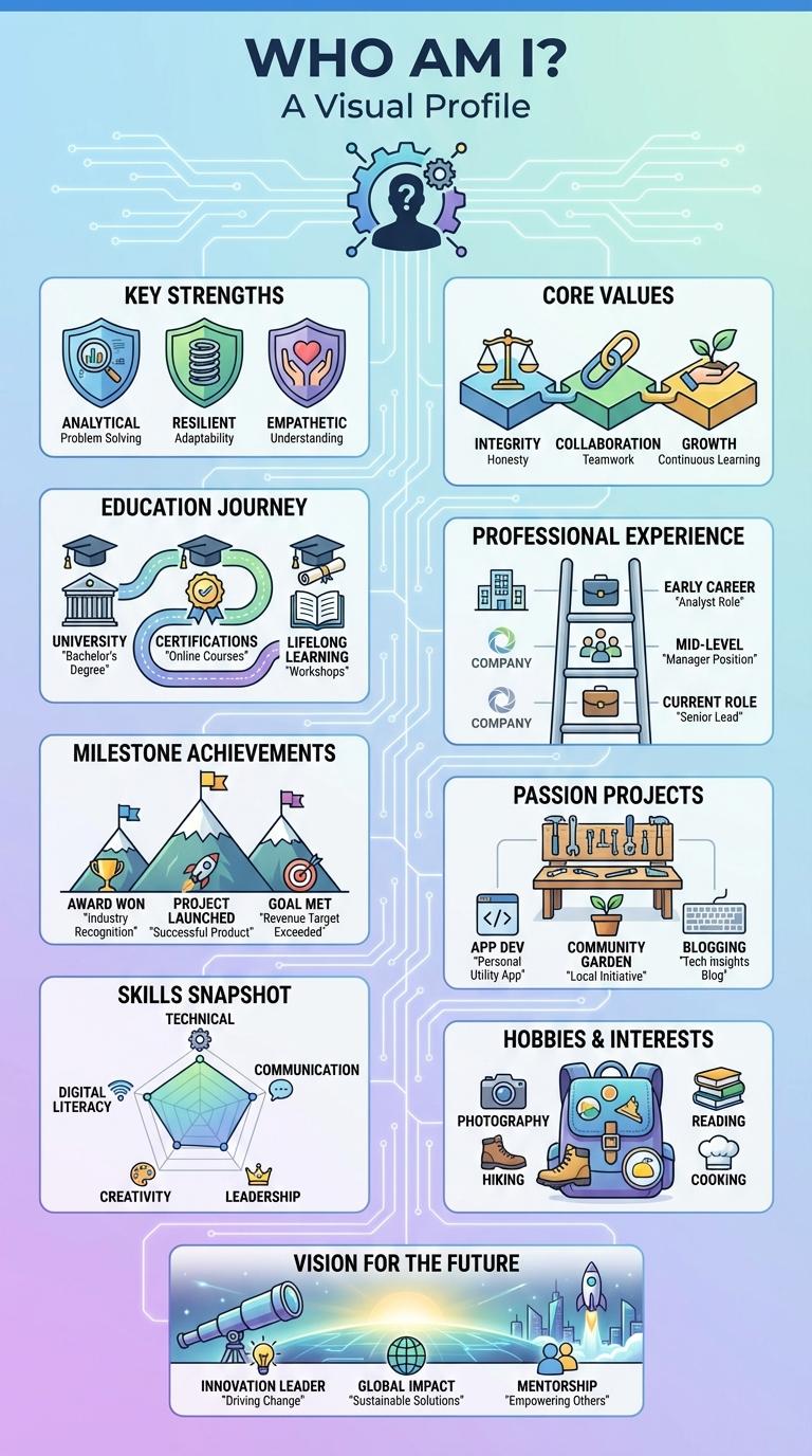 Sample Infographic About Yourself
