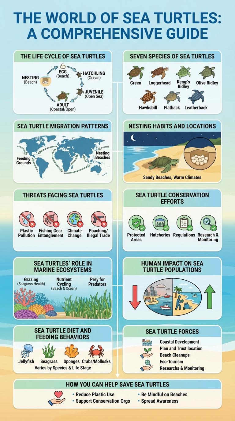 Infographic About Sea Turtles