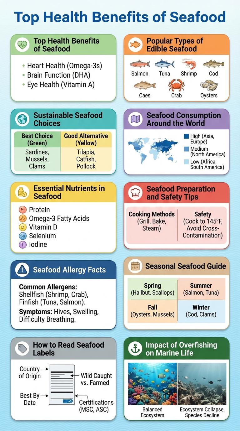 Seafood Infographic: Key Facts and Benefits