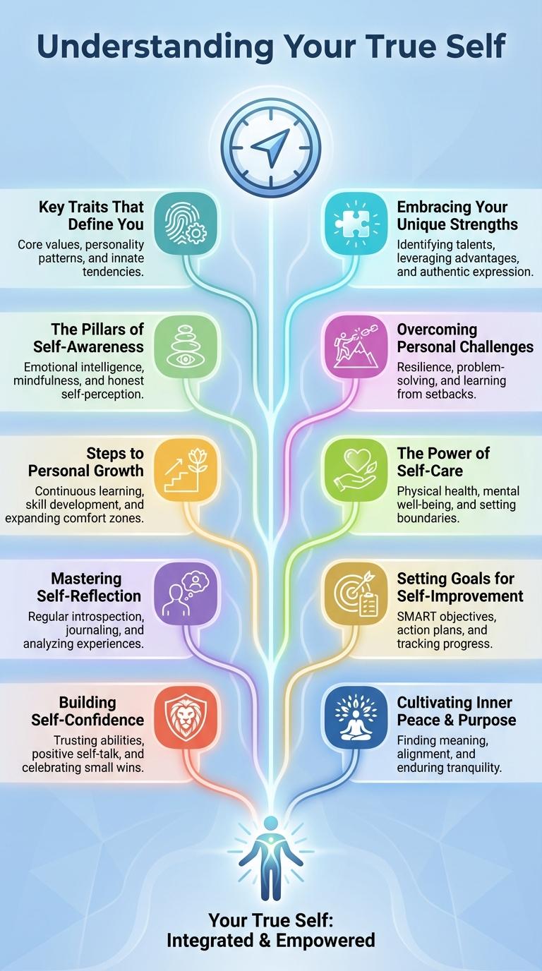 Infographic About the Self: Understanding Personal Identity
