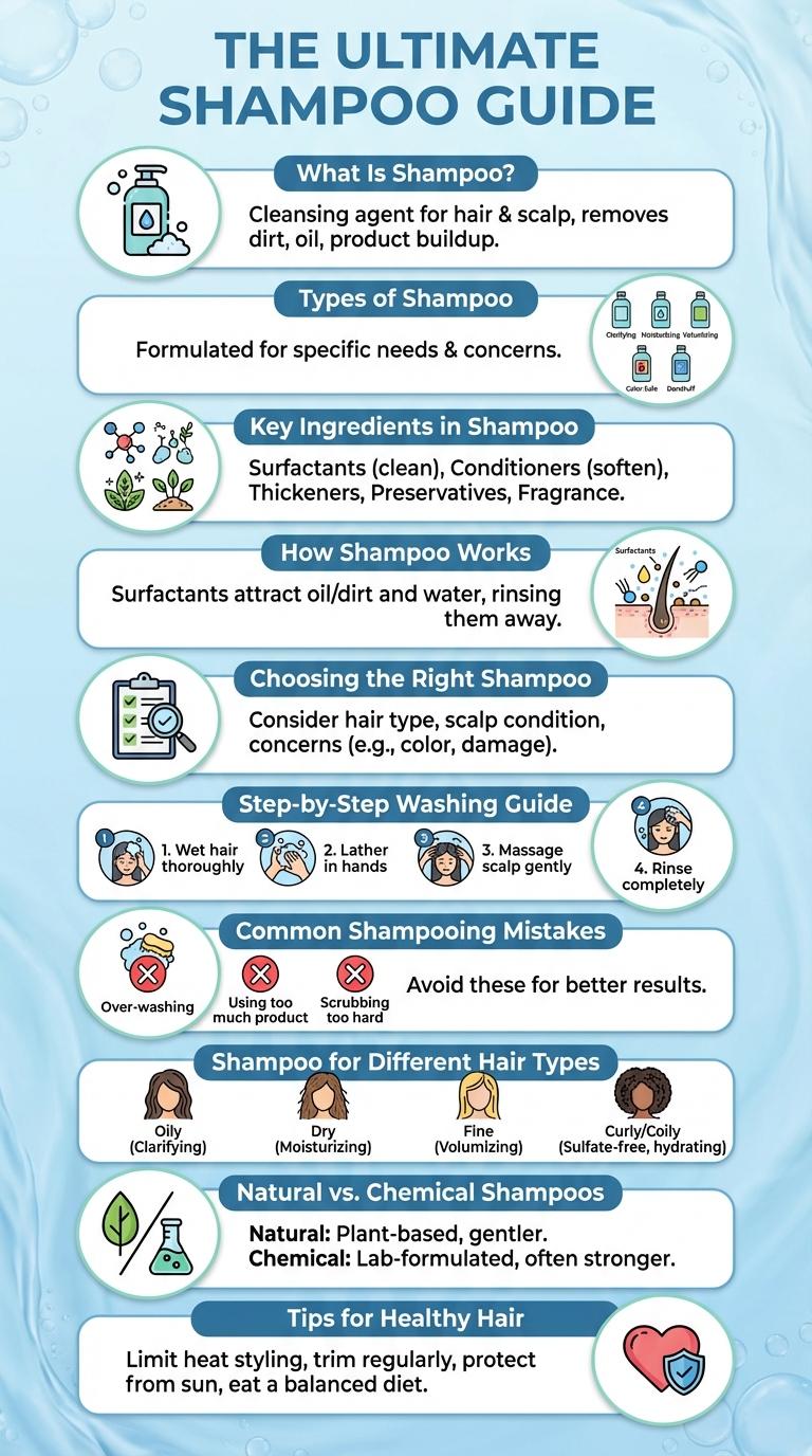 Infographic: Essential Facts About Shampoo