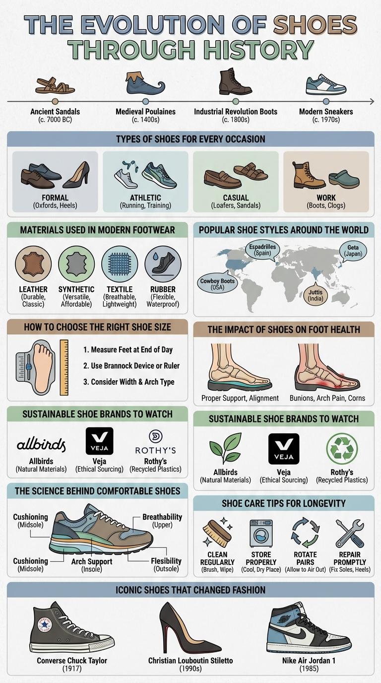 Infographic: Fascinating Facts About Shoes