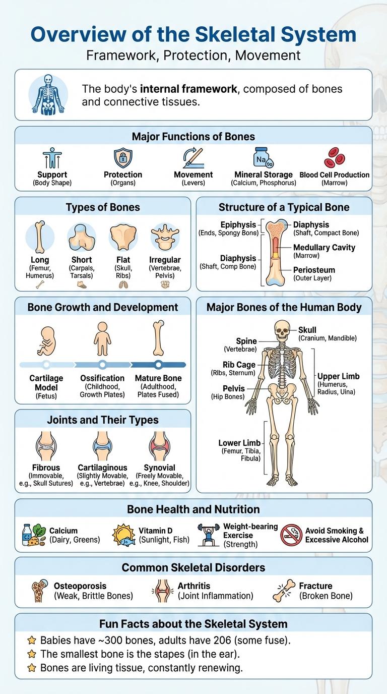 Infographic: Understanding the Human Skeletal System