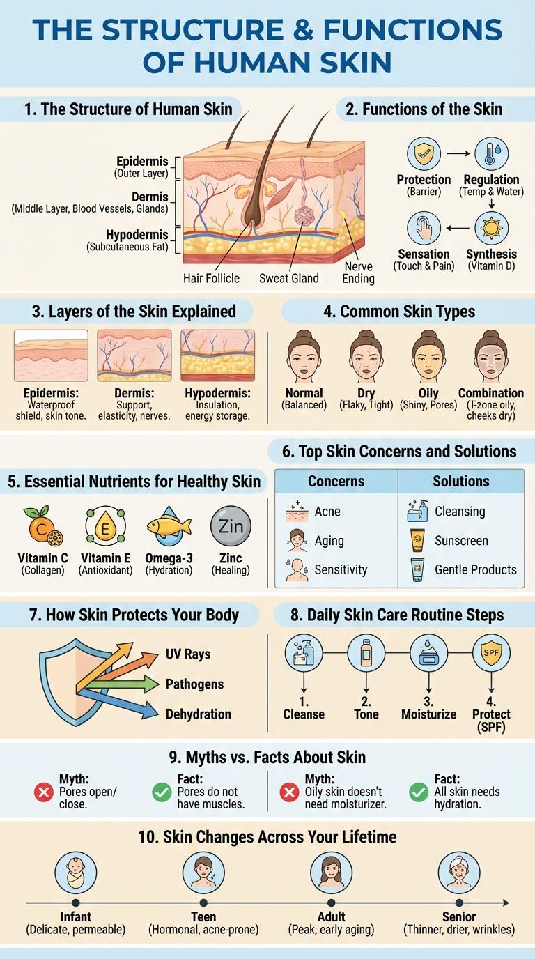 Infographic About Skin: Key Facts and Insights