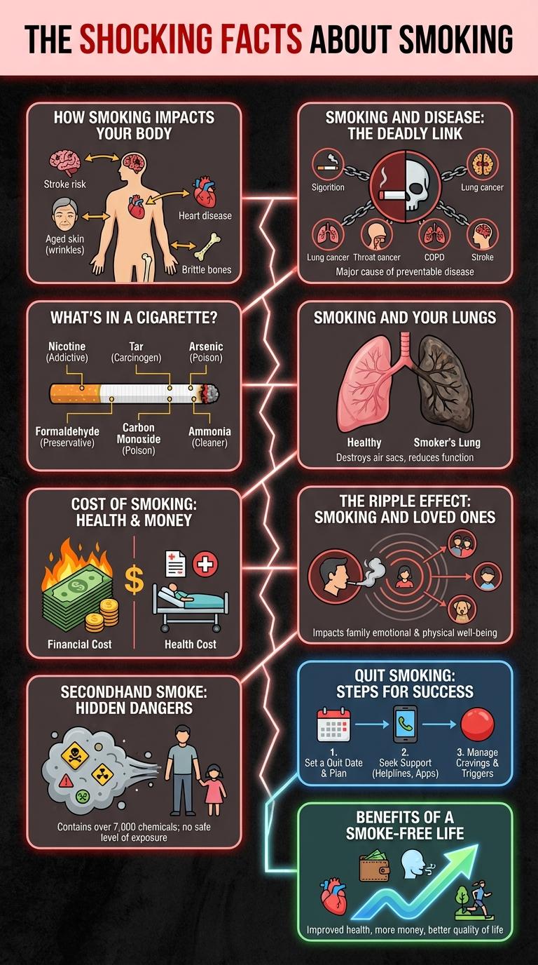 Infographic: The Impact of Smoking on Health