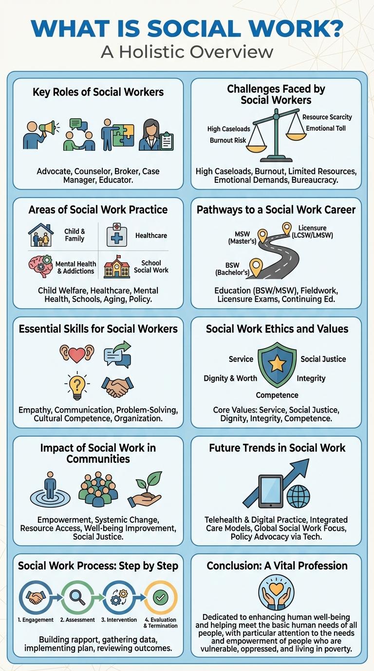 Infographic About Social Work: Key Facts and Insights