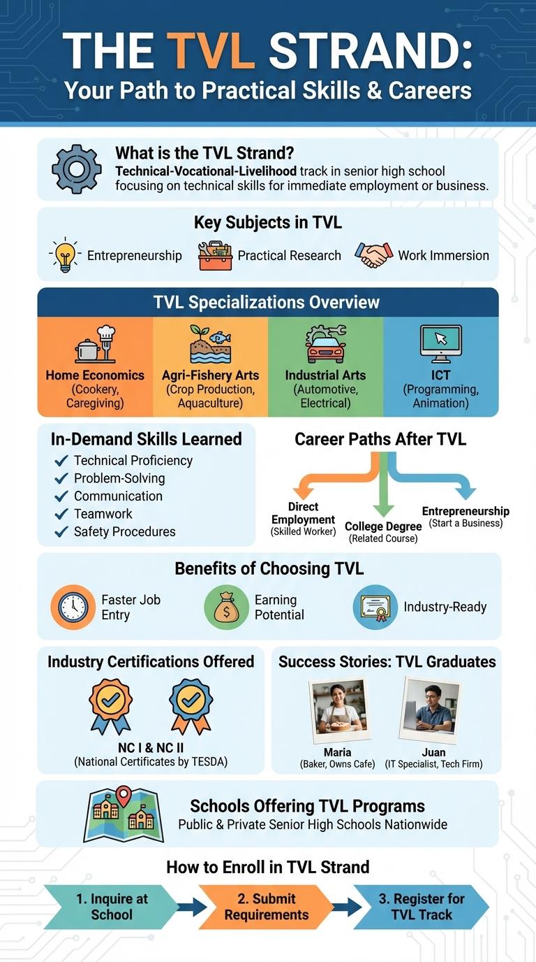 Infographic About the TVL Strand