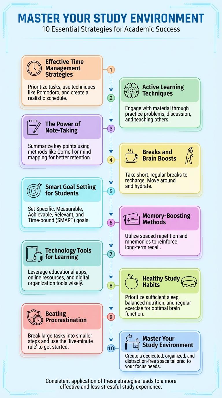 Effective Study Tips: An Informative Infographic