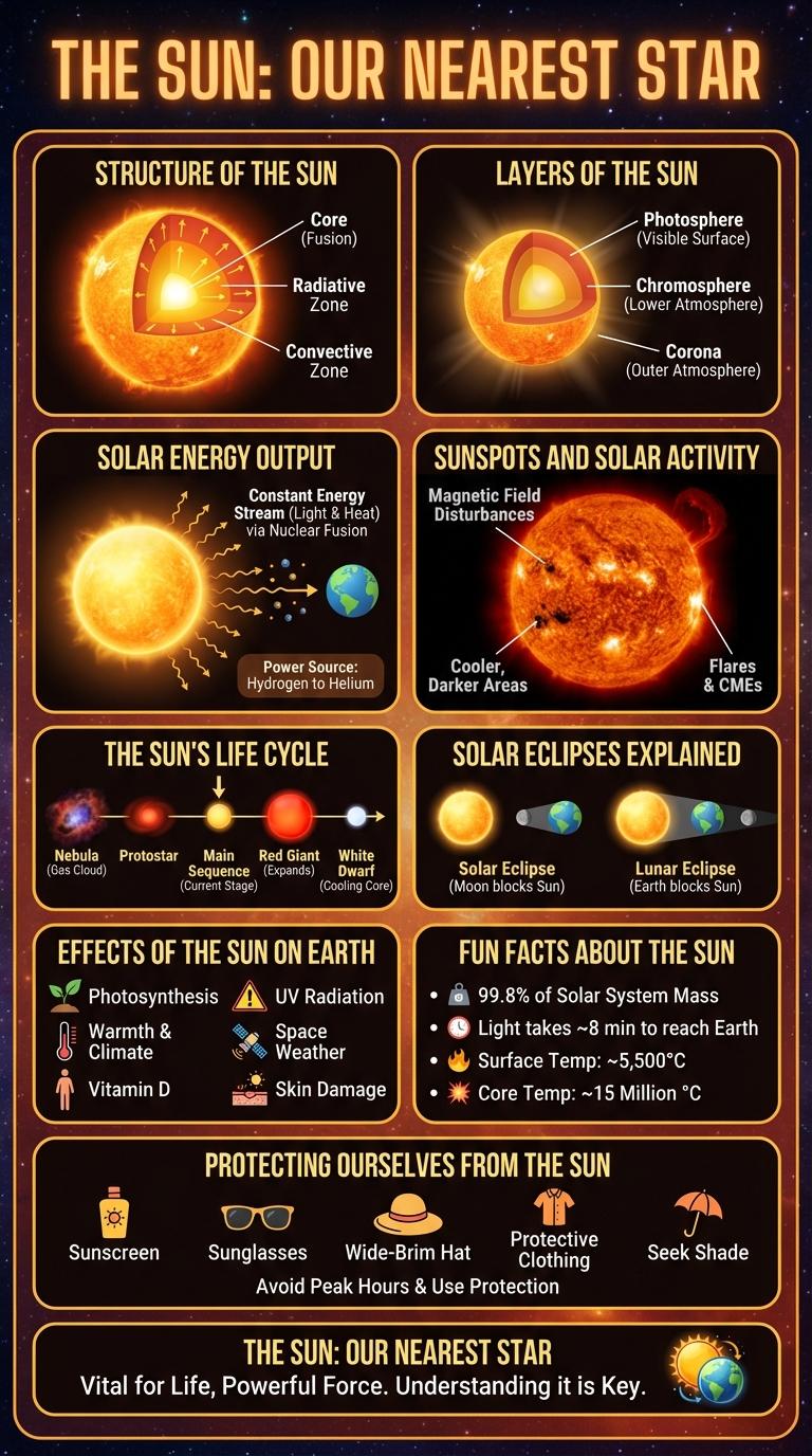 Infographic: Fascinating Facts About the Sun