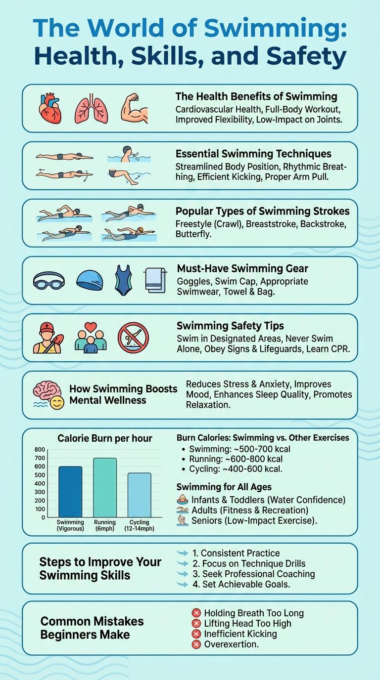 Informative Infographic: Essential Facts About Swimming