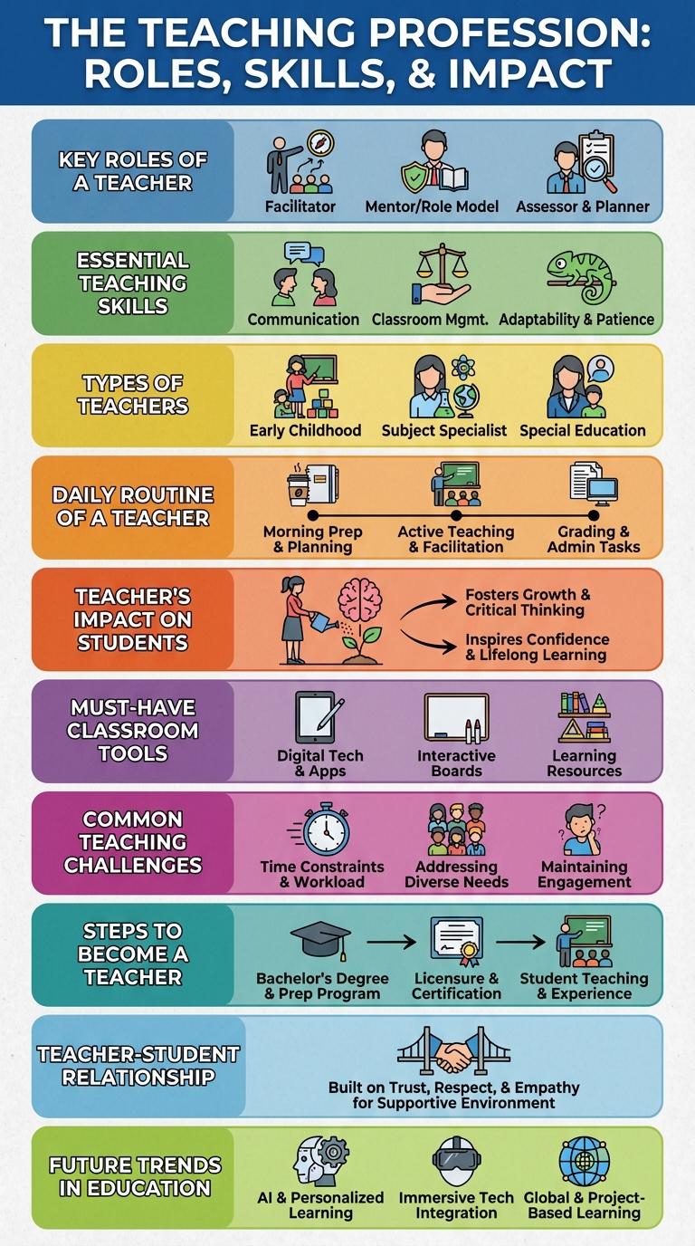 Informative Infographic About Teachers