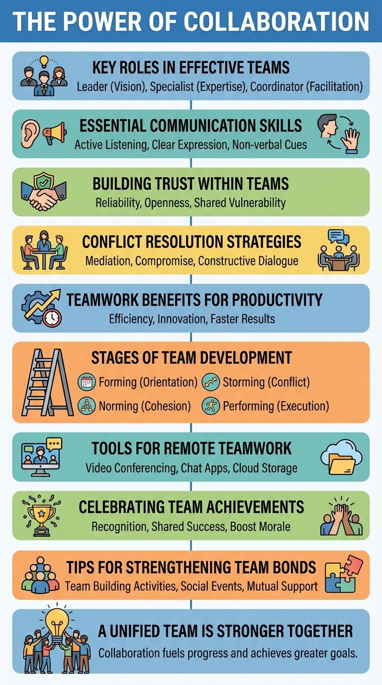 Infographic: The Importance of Teamwork in Achieving Success