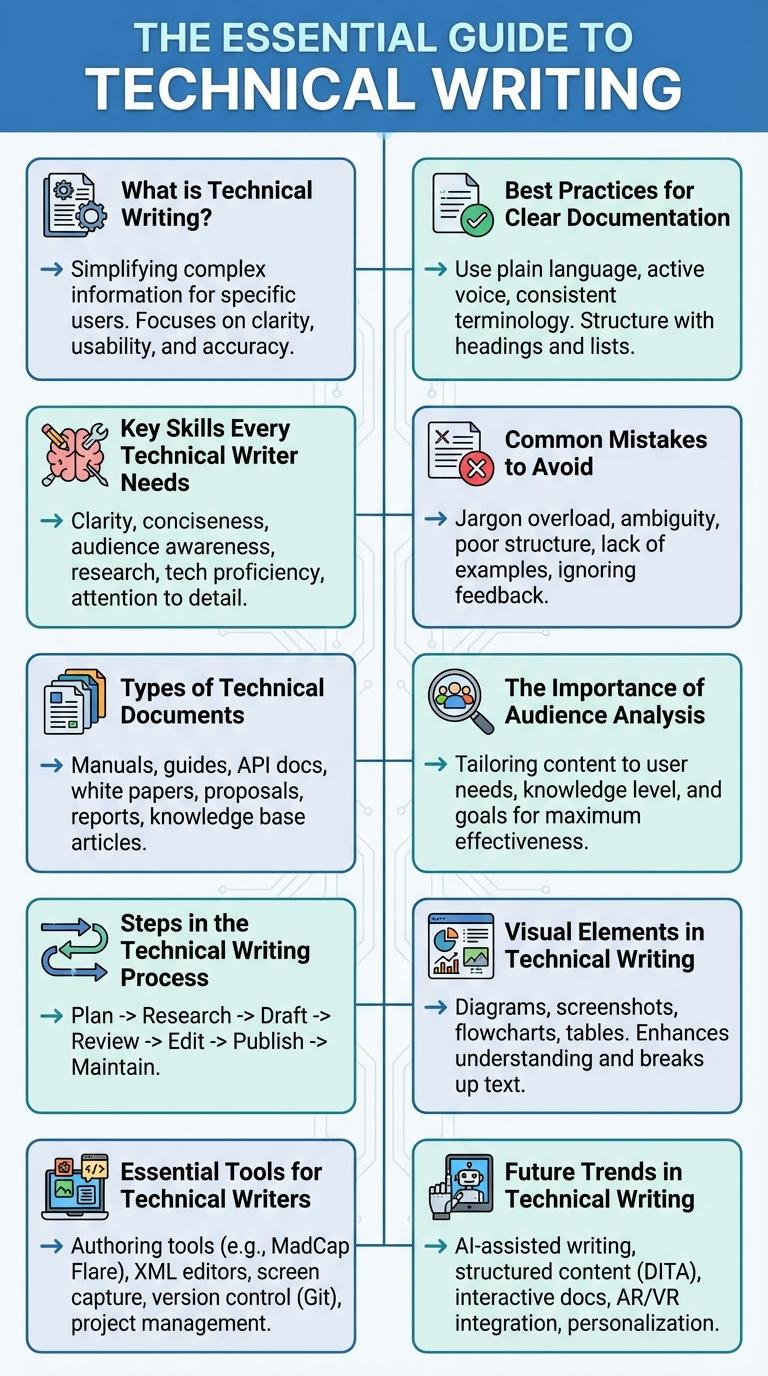 Infographic: Key Elements of Effective Technical Writing