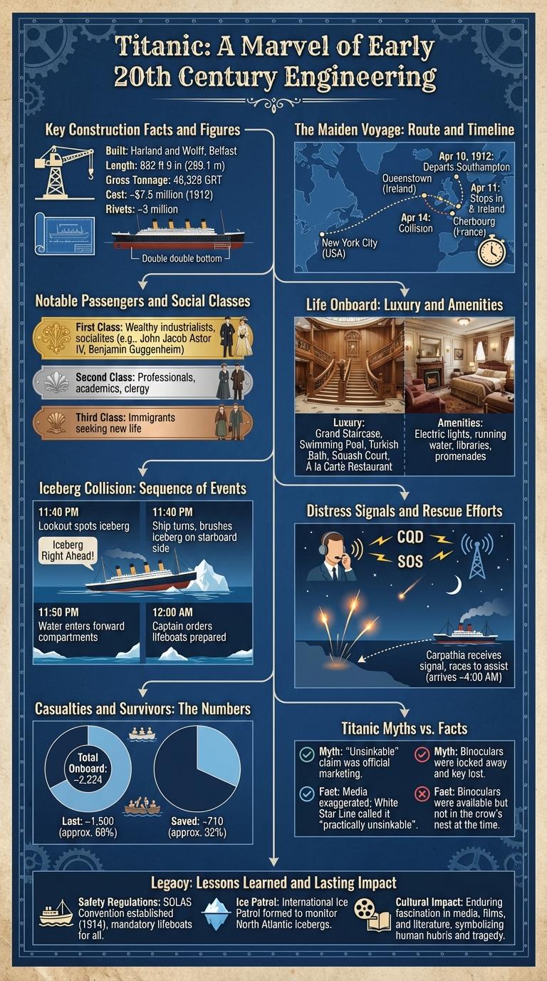 Infographic: Key Facts and Insights About the Titanic