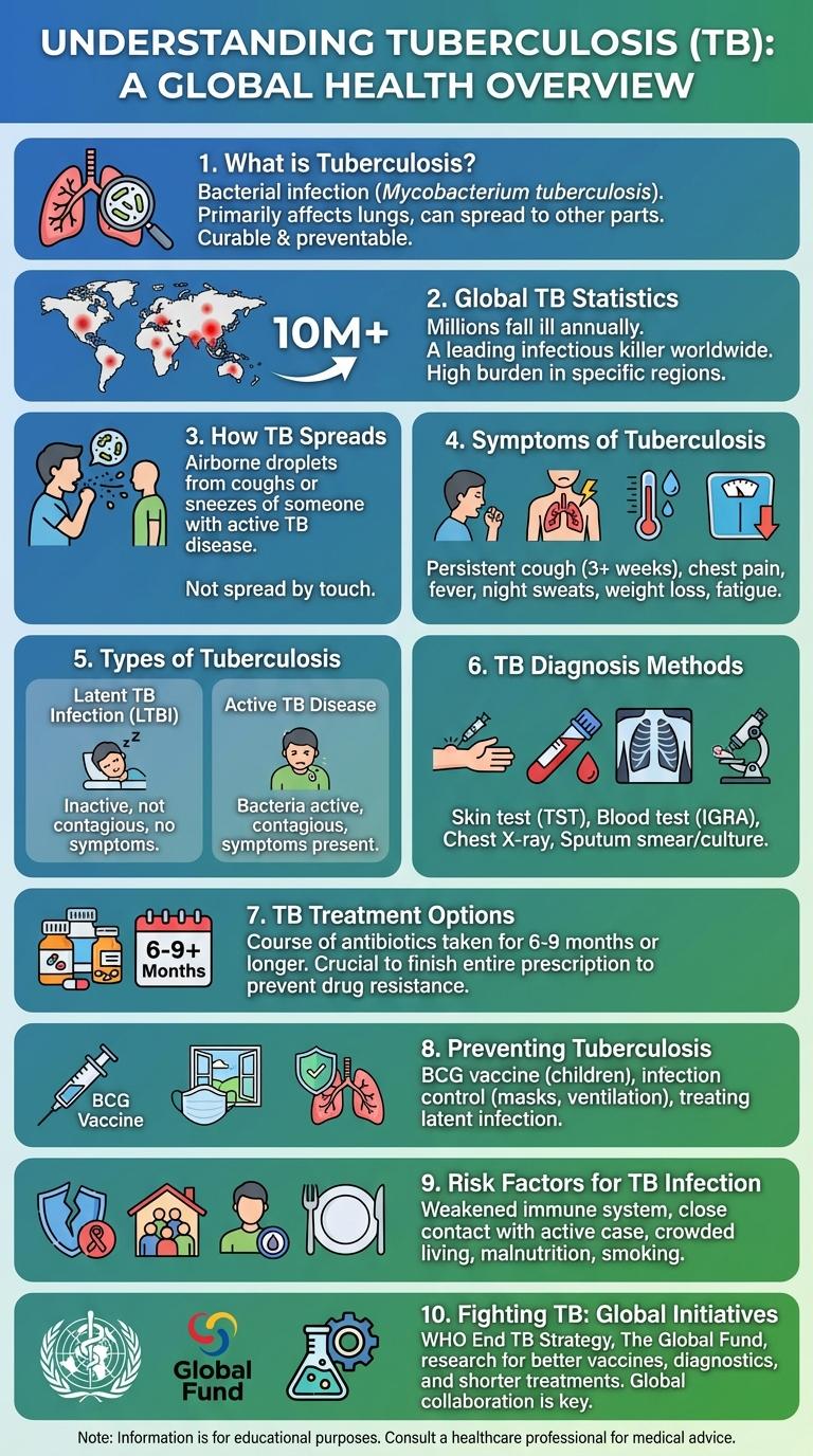Infographic About Tuberculosis: Key Facts and Prevention Tips