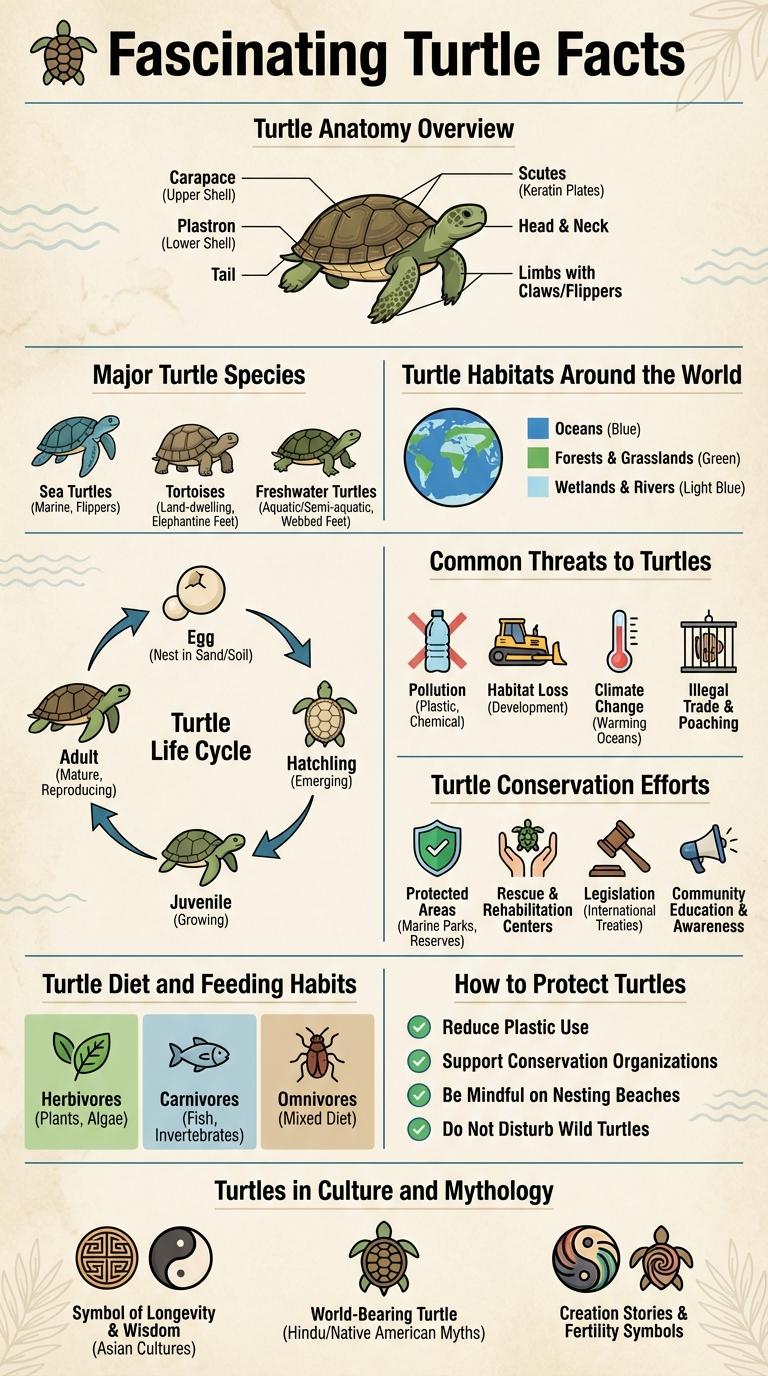 Informative Infographic About Turtles