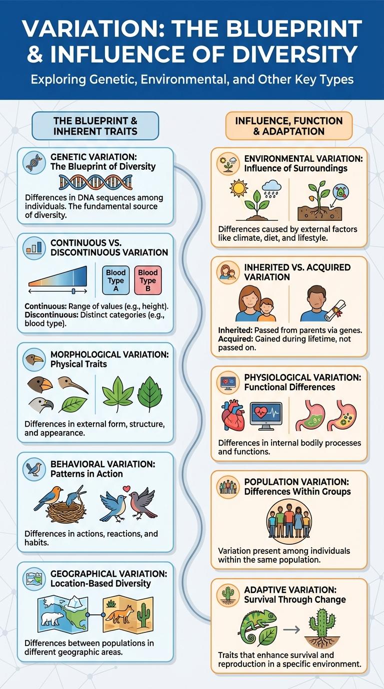 Infographic: Different Types of Variation Explained