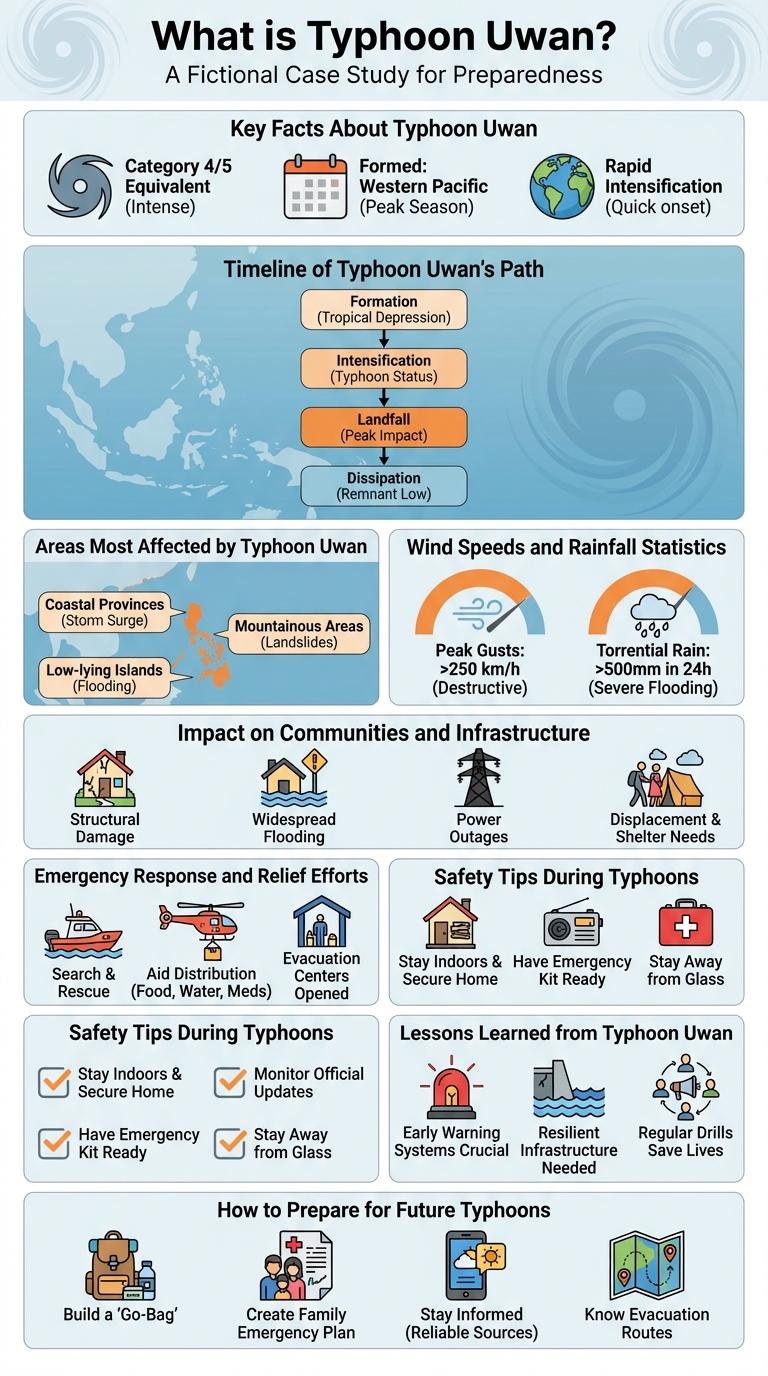 Infographic: Key Facts About Typhoon Uwan
