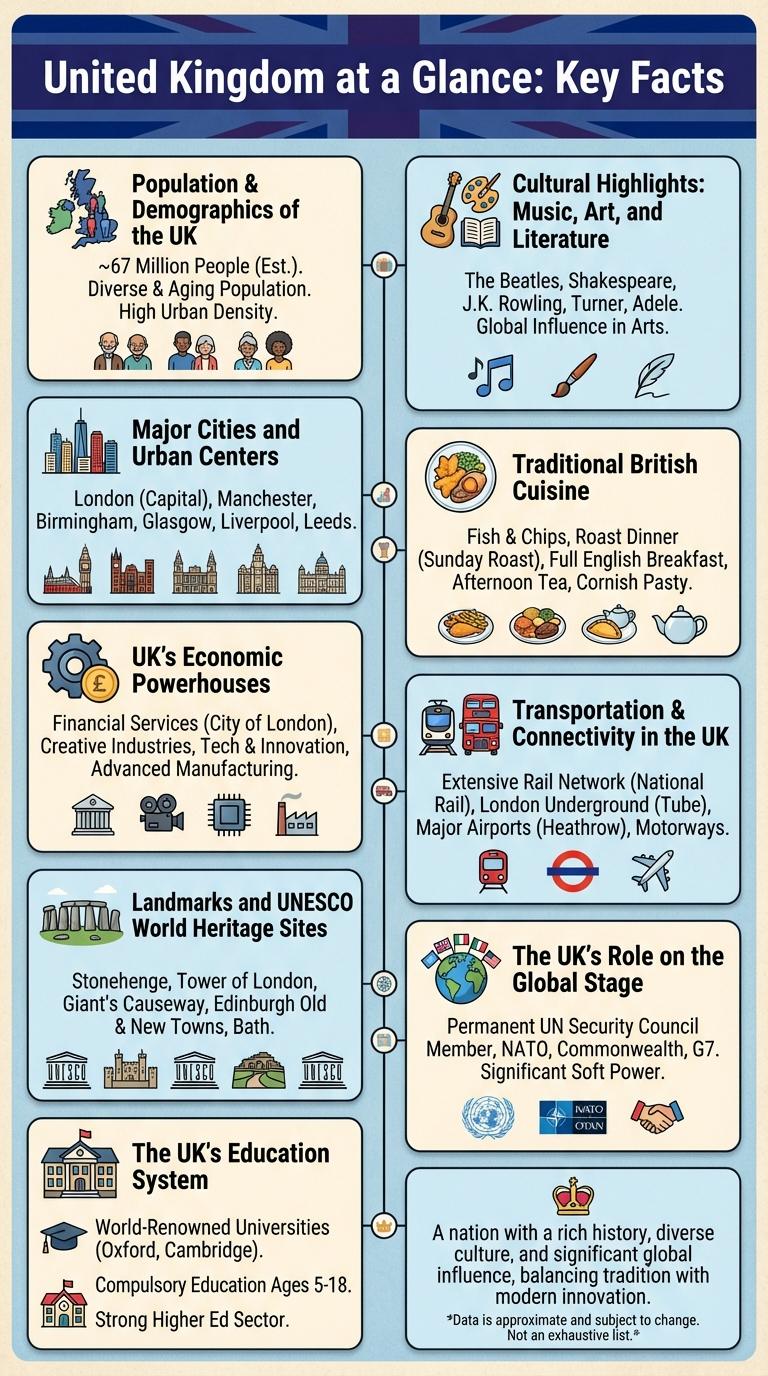 Infographic: Key Facts and Figures About the UK