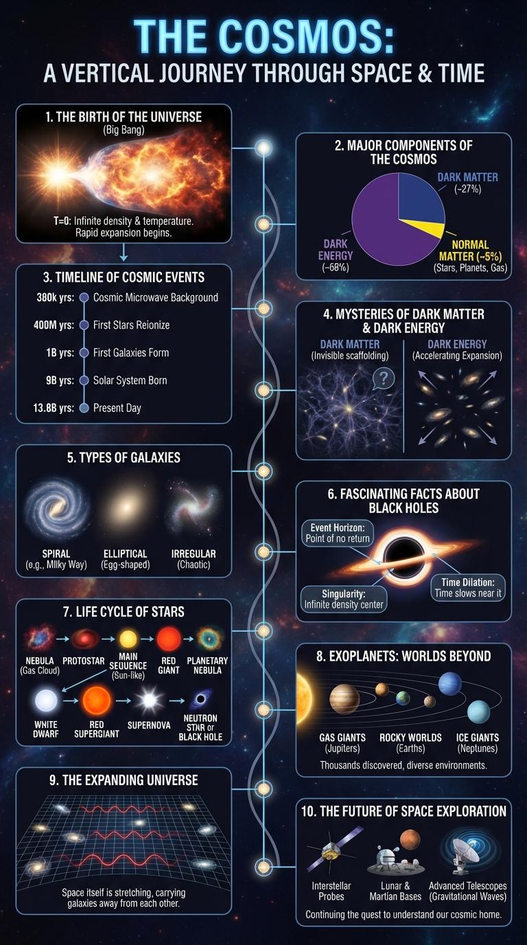 Infographic About the Universe