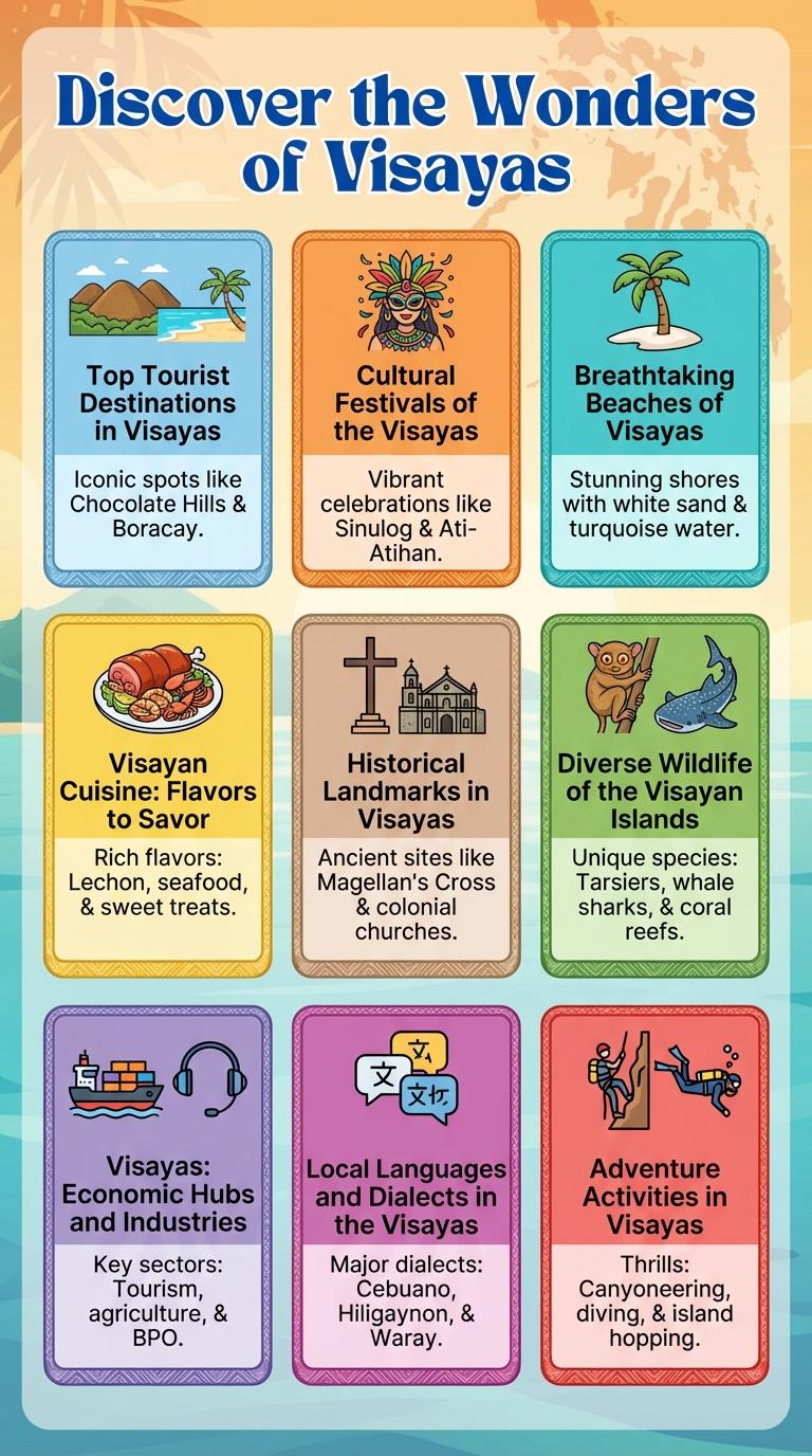 Infographic About the Visayas: Key Facts and Highlights