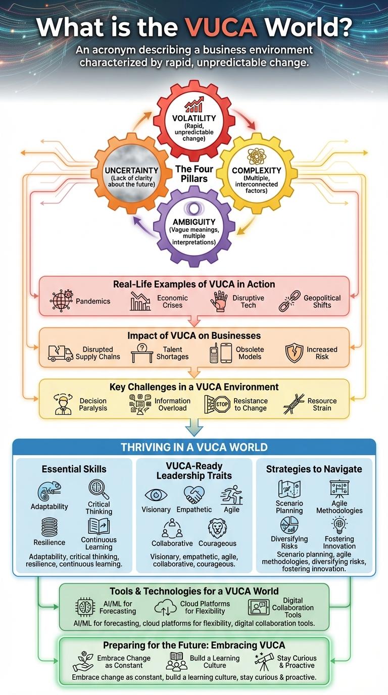 Infographic About the VUCA World