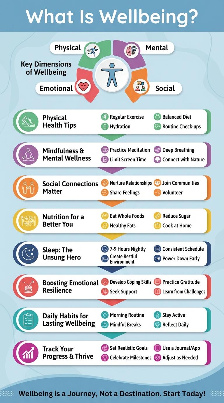 Infographic: Key Elements of Wellbeing