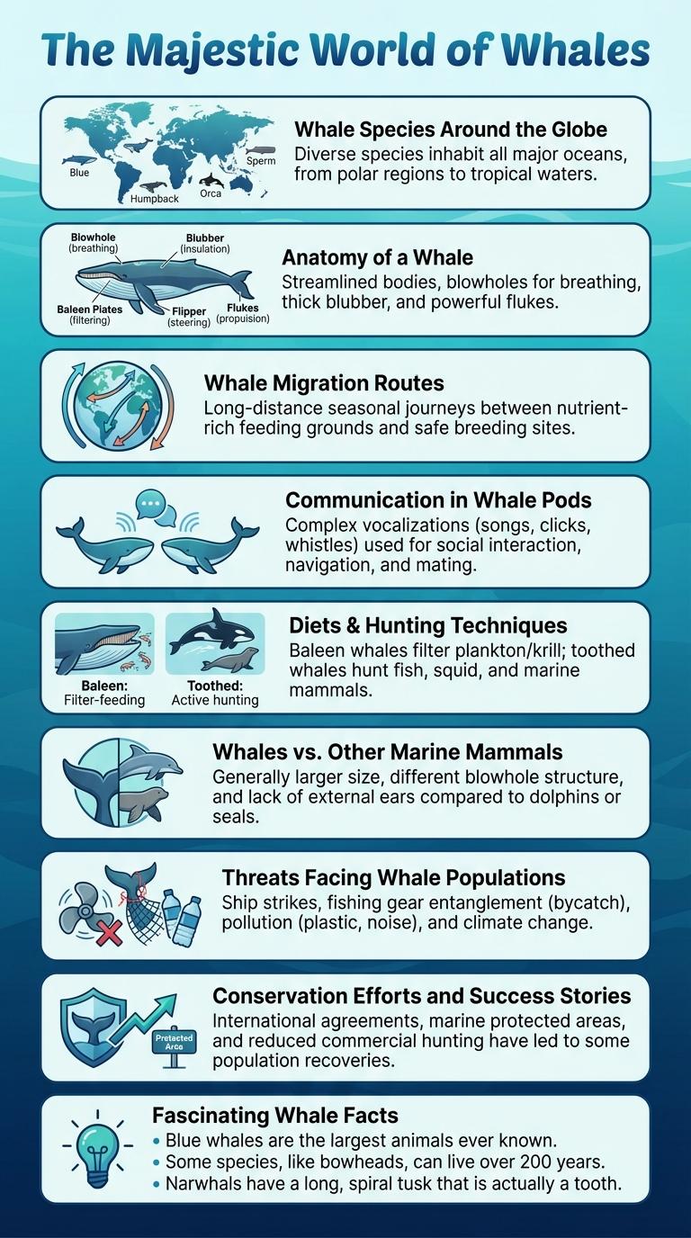 Infographic About Whales: Fascinating Facts and Insights