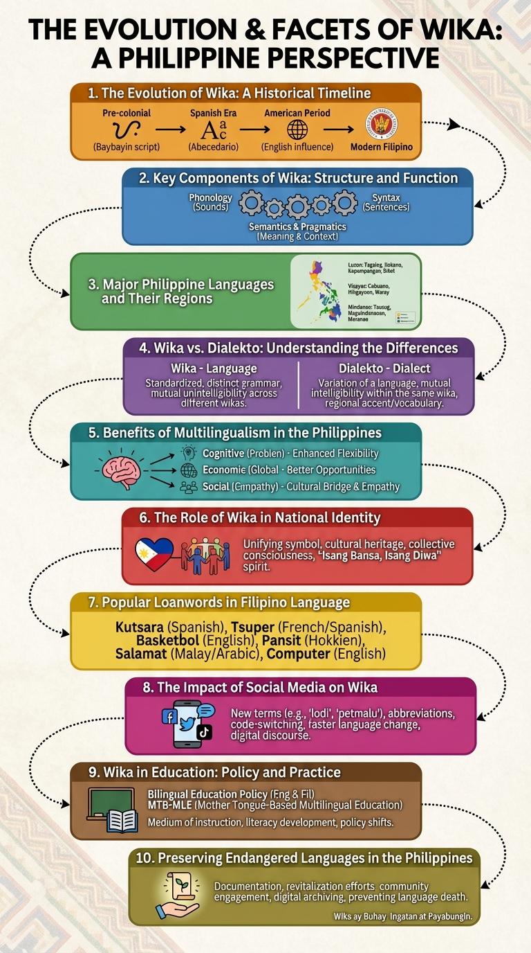 Infographic About Wika: Understanding the Importance of Language