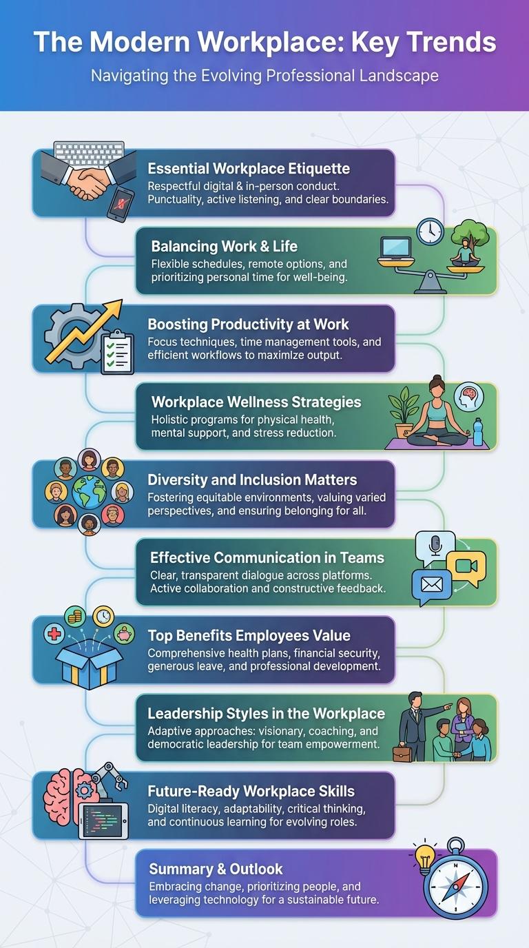 Workplace Infographic: Key Facts and Trends