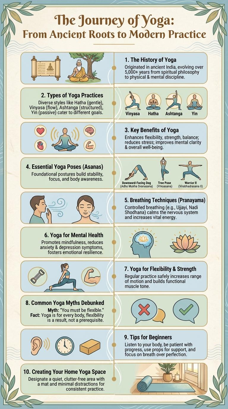 The Ultimate Infographic Guide to Yoga