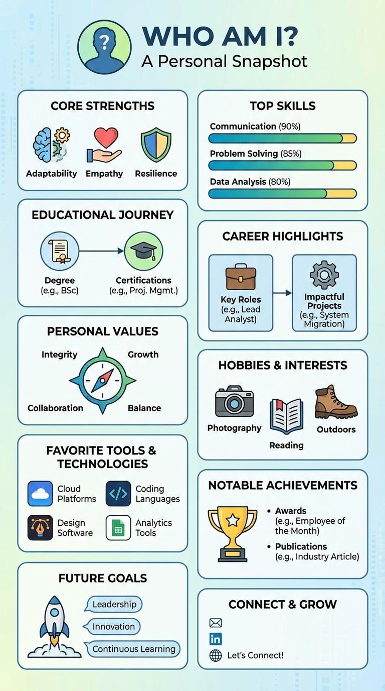 Infographic About Myself
