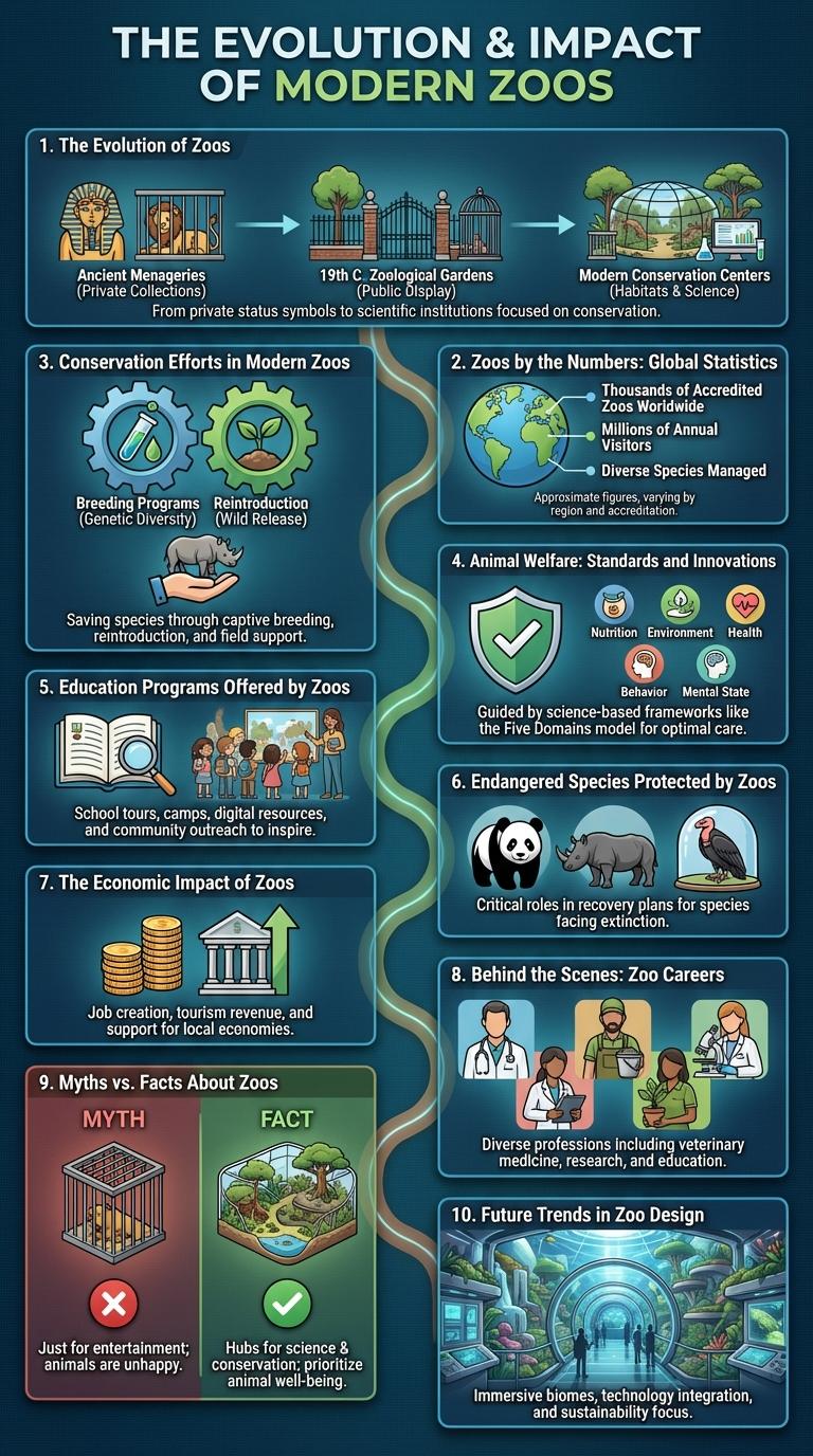 Infographic: The Role and Impact of Zoos